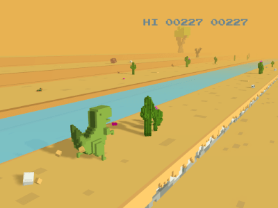 T-Rex Dino run 3D