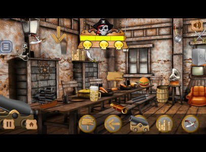 Hidden Objects Pirate Treasure