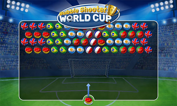 Bubble Shooter World Cup