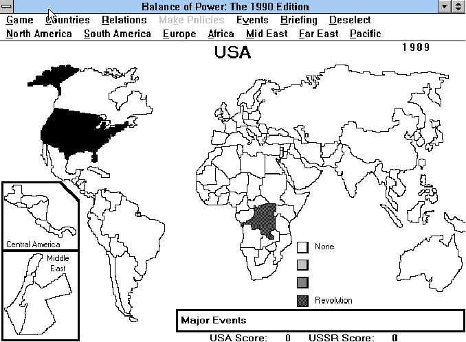 Balance of Power: The 1990 Edition