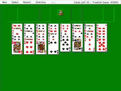 FreeCell Windows XP